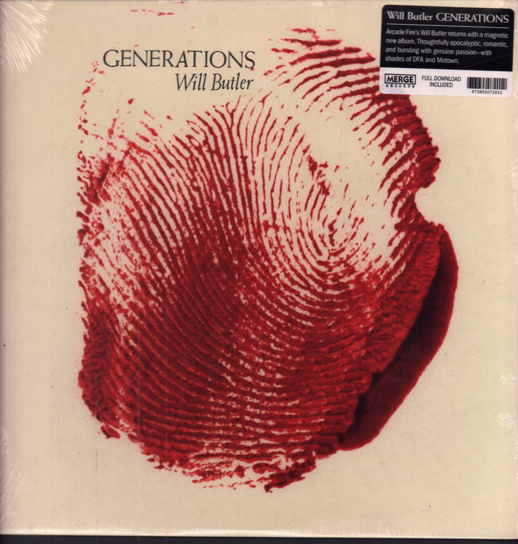 Will Butler (arcade fire) - Generations - Lp