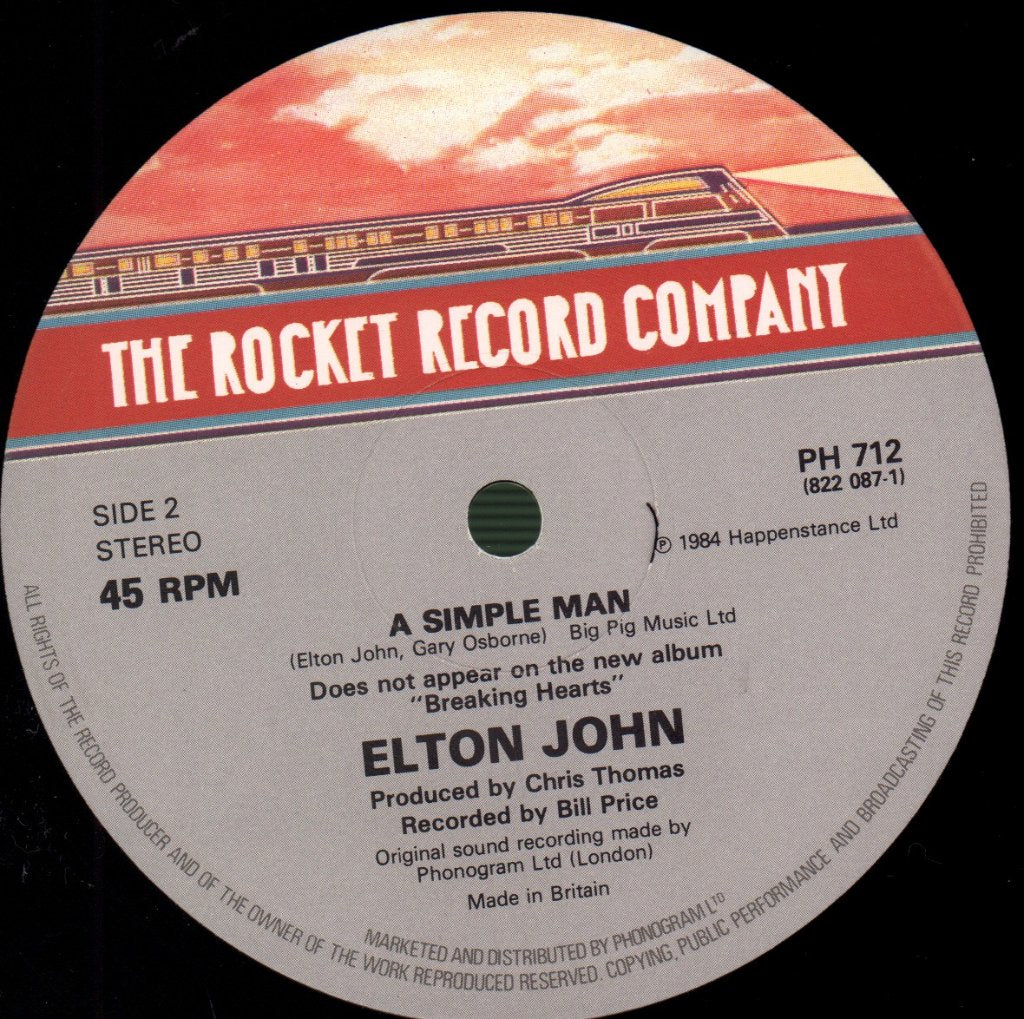 Elton John - Sad Songs - 12 Inch