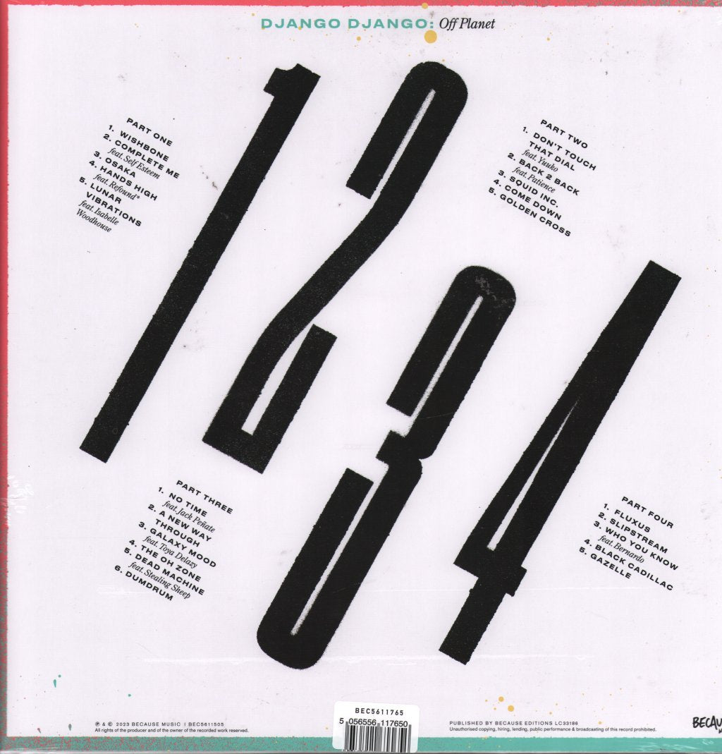 Django Django - Off Planet - Double Lp