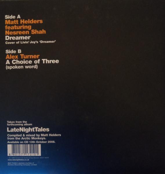 Matt Helders Featuring Nesreen Shah (Arctic Monkeys) - Dreamer - 7 Inch