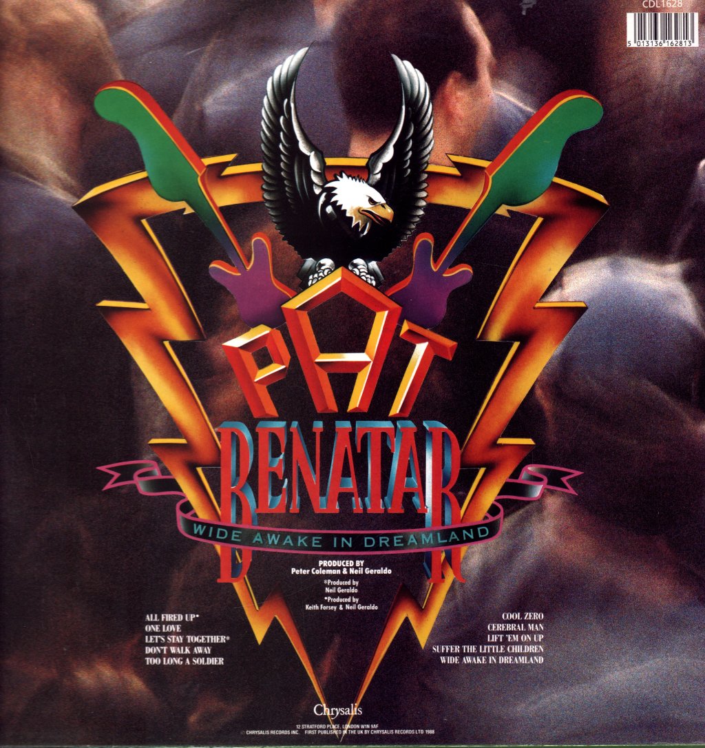Pat Benatar - Wide Awake In Dreamland - Lp