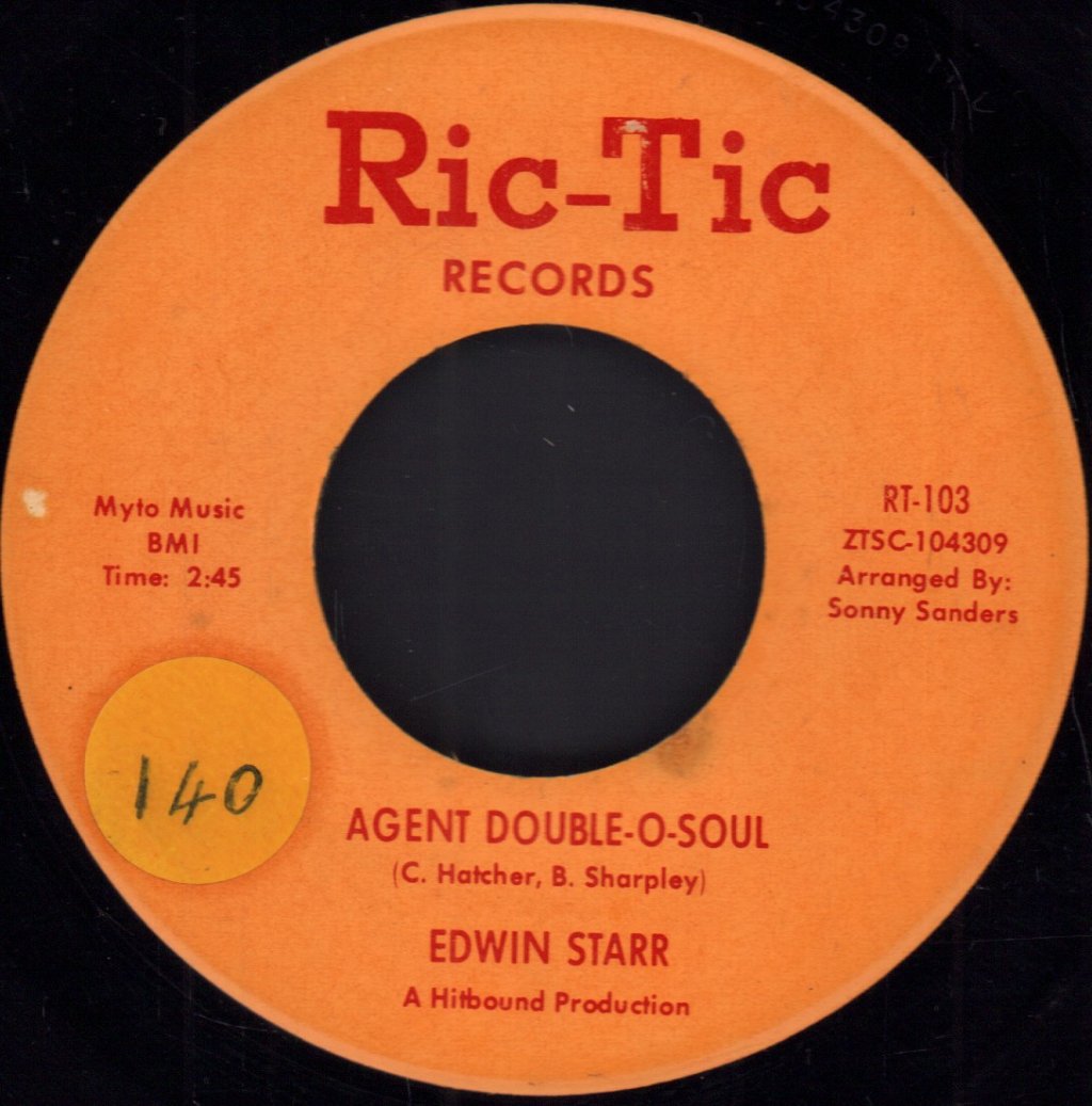 Edwin Starr - Agent Double O Soul - 7 Inch