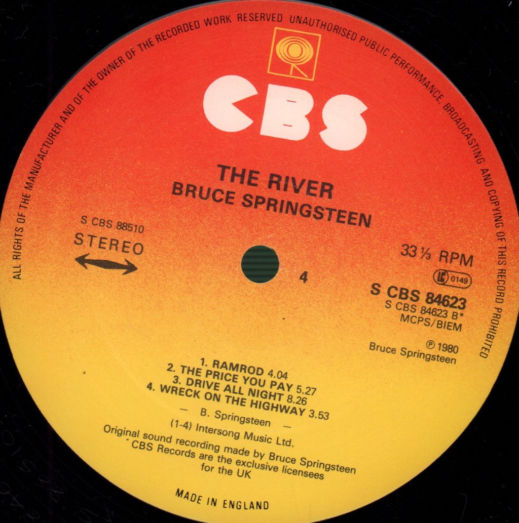 Bruce Springsteen - River - Double Lp