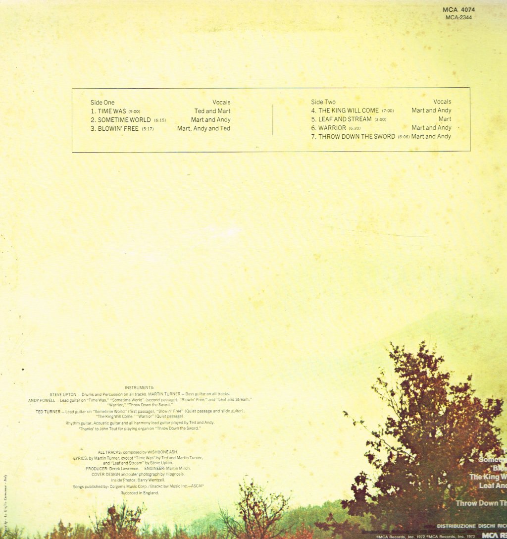 Wishbone Ash - Argus - Lp