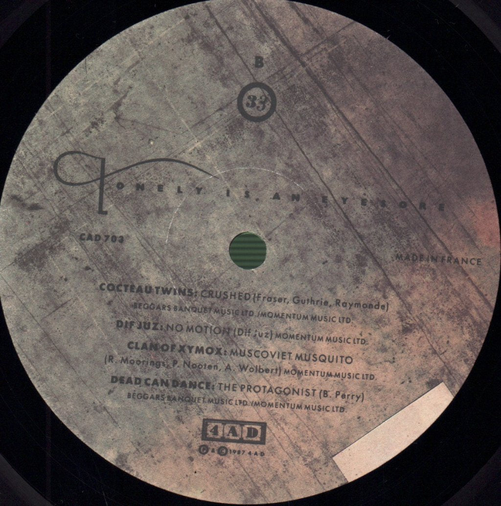 Various Artists - Lonely Is An Eyesore - Lp
