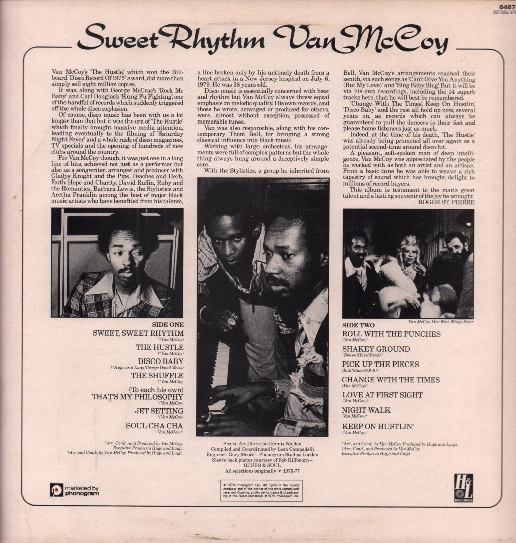 Van McCoy - Sweet Rhythm - Lp