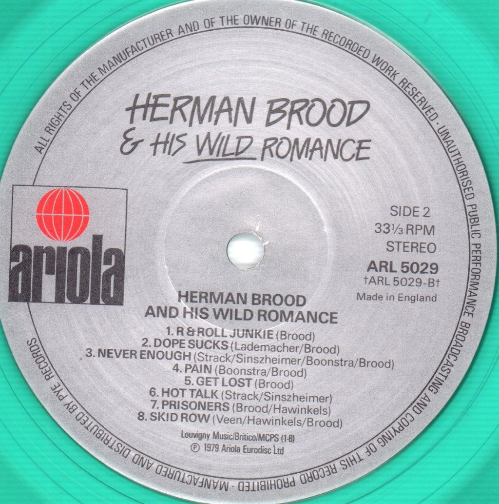 Herman Brood And His Wild Romance - Herman Brood And His Wild Romance - Double Lp