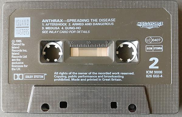 Anthrax - Spreading The Disease - Cassette