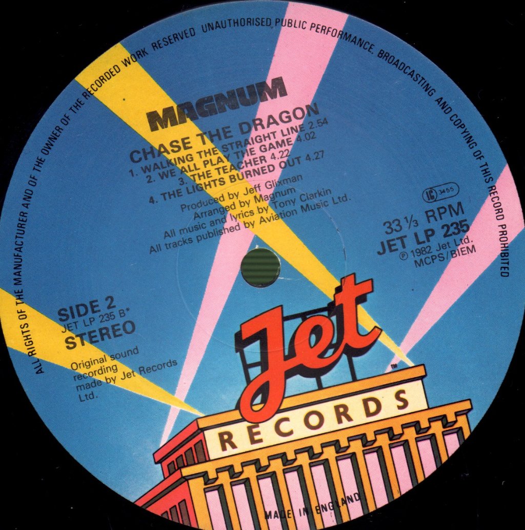 Magnum - Chase The Dragon - Lp