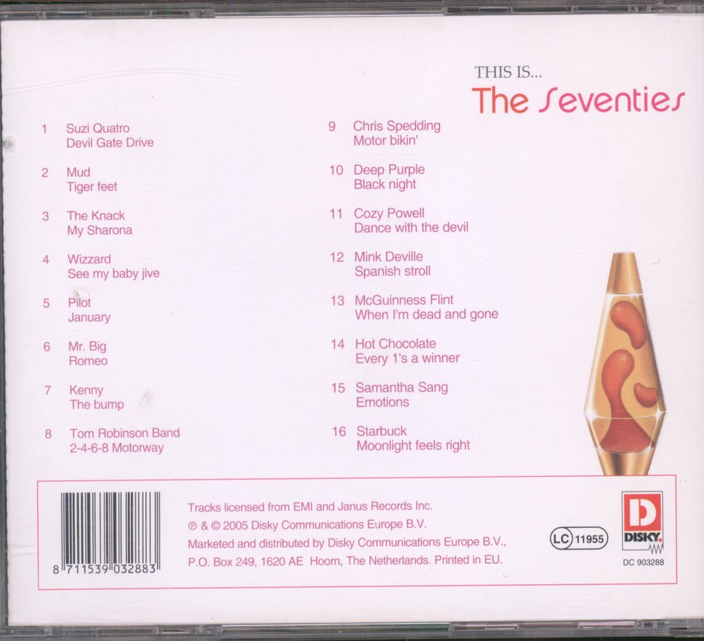 Various Artists - This Is... The Seventies - Cd