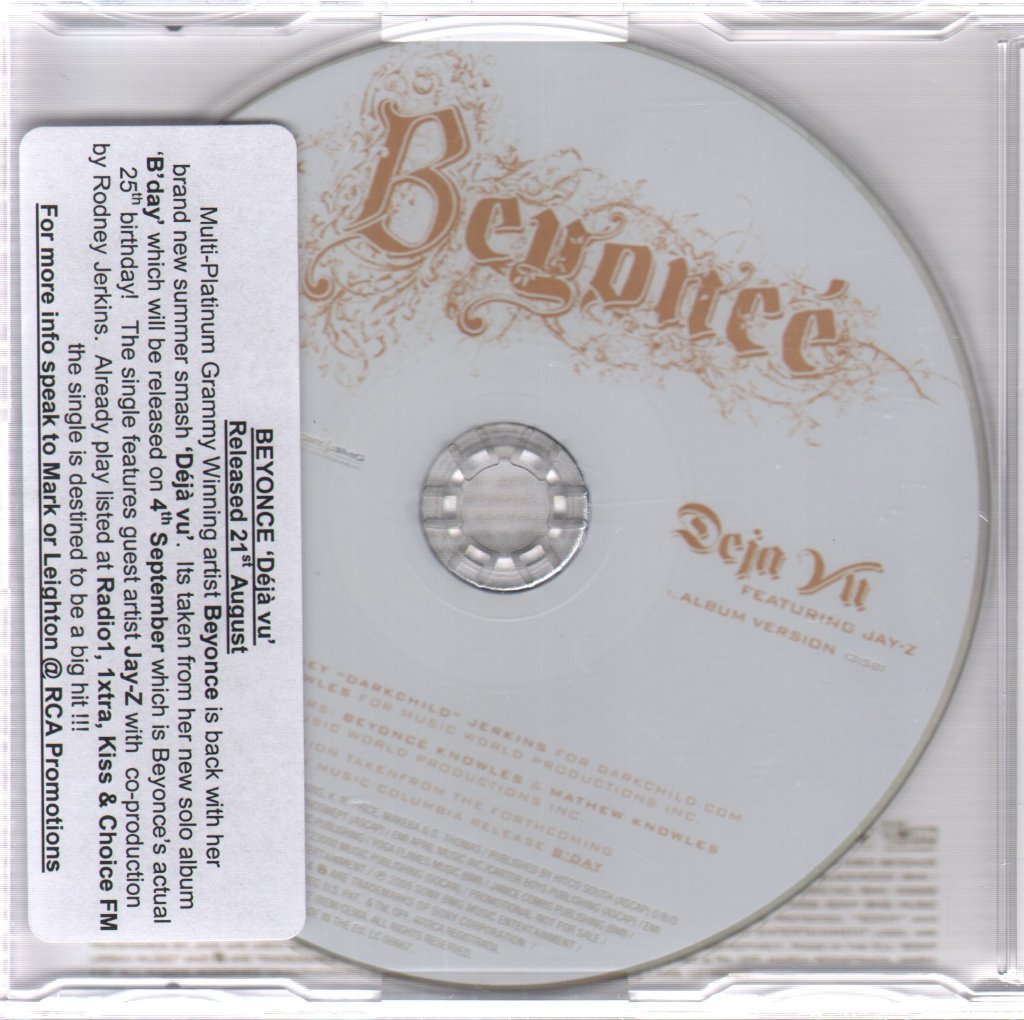 Beyonce - Deja Vu - Cd