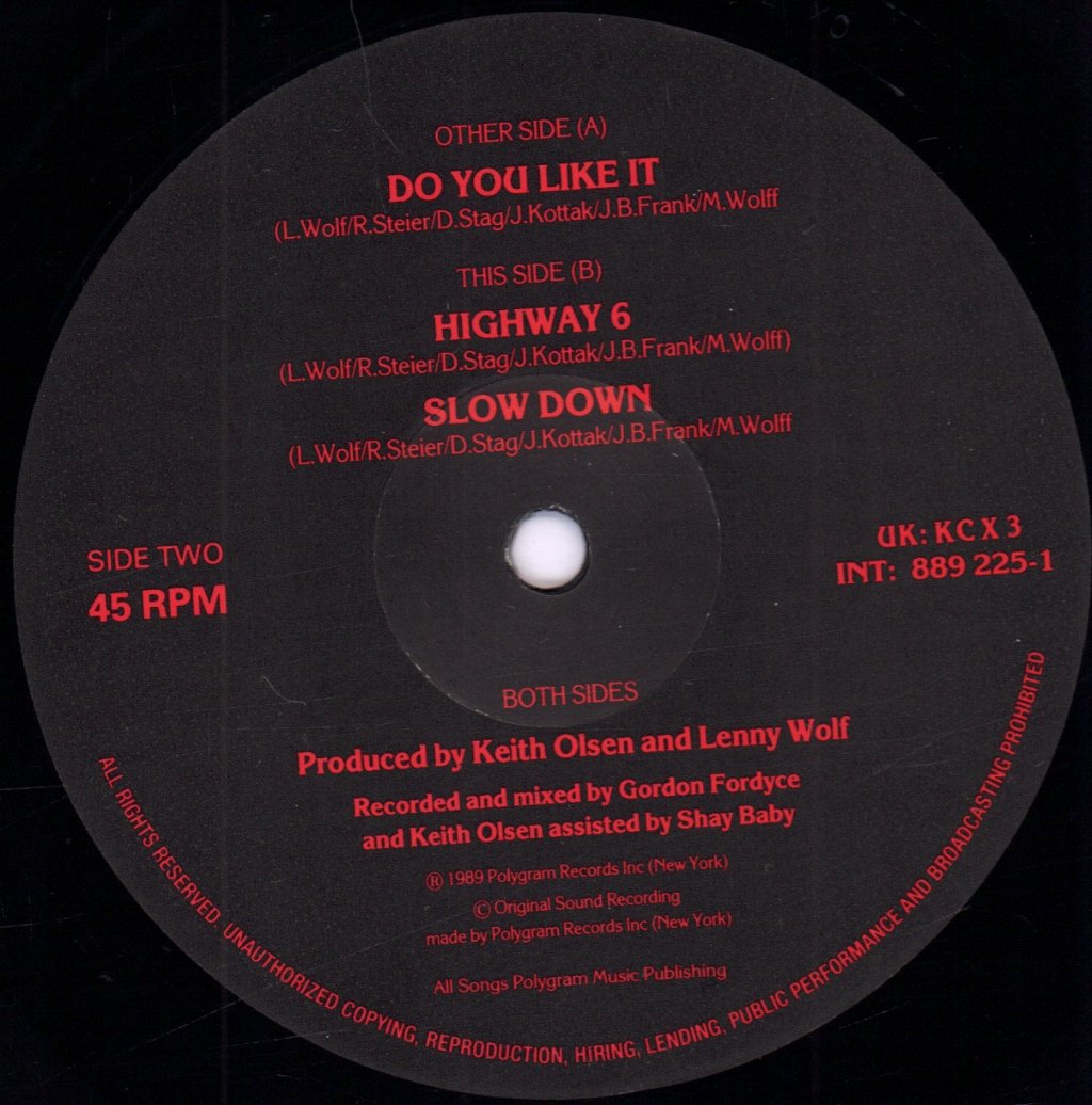 Kingdom Come (80'S/90'S Rock/Metal Group) - Do You Like It - 12 Inch