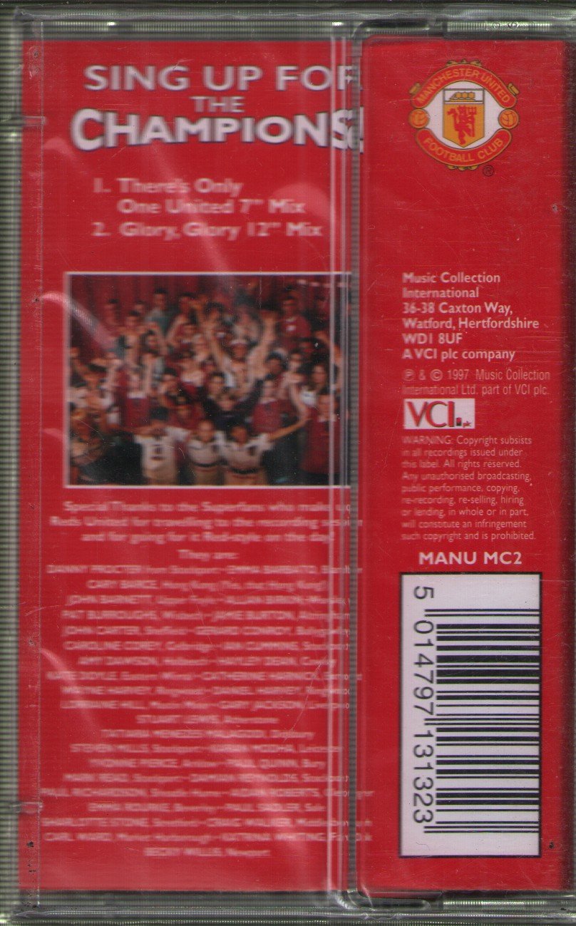 Reds United - Sing Up For The Champions - Cassette