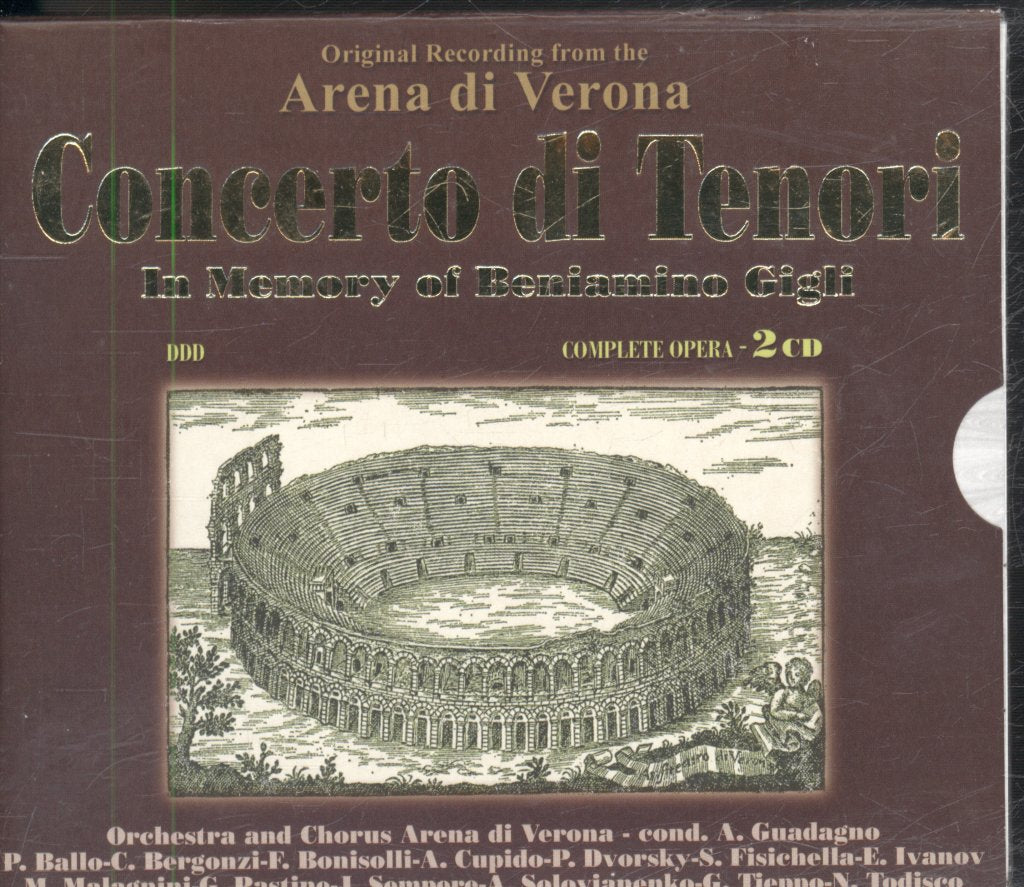 Orchestra And Chorus Arena Di Tenori - Concerto Di Tenori - Double Cd