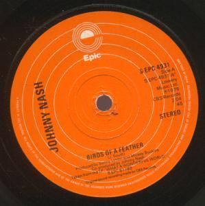 Johnny Nash - Birds Of A Feather - 7 Inch