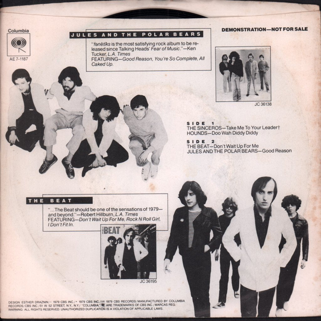 Various Artists - Now Wave Sampler - 7 Inch