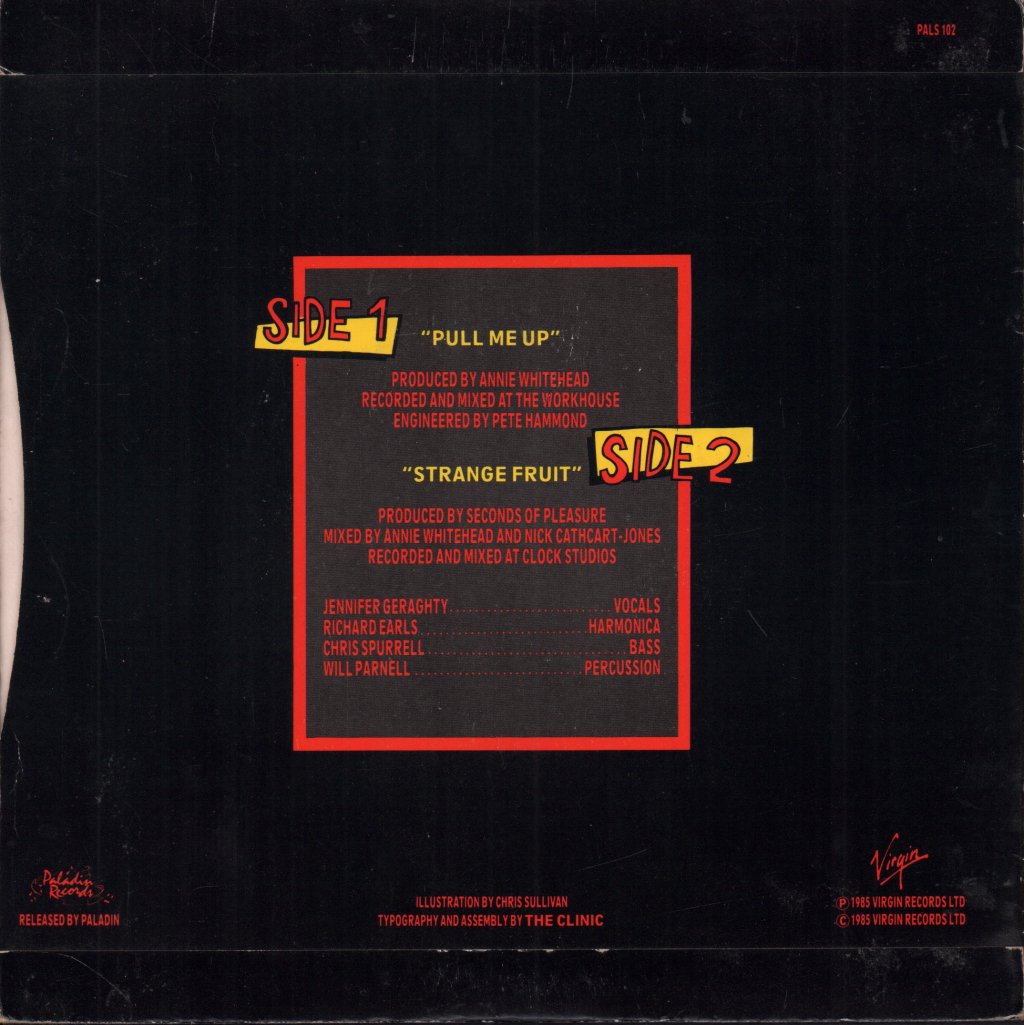 Seconds Of Pleasure - Pull Me Up - 7 Inch