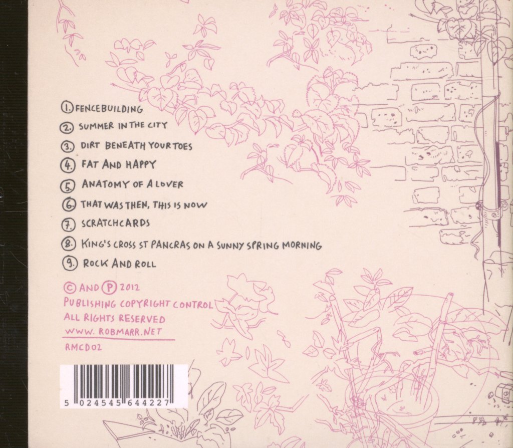 Rob Marr - Anatomy - Cd