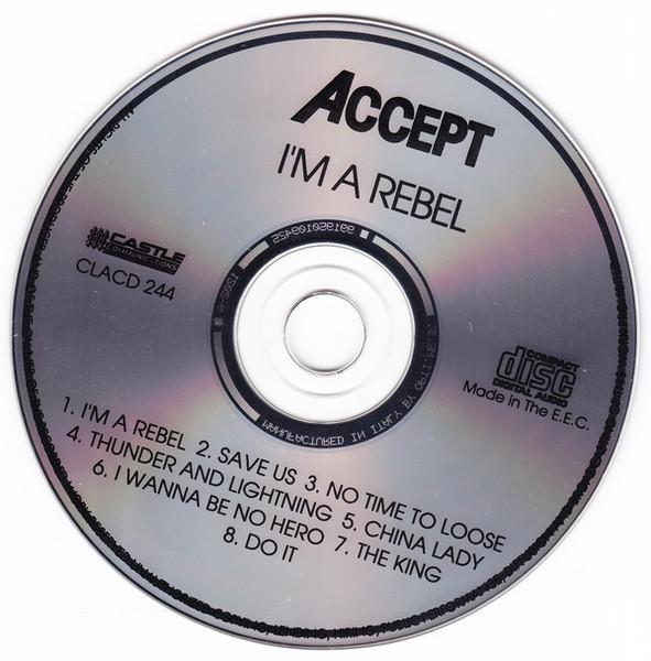 Accept - I'm A Rebel - Cd