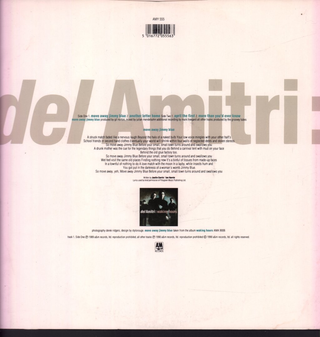 Del Amitri - Move Away Jimmy Blue - 12 Inch