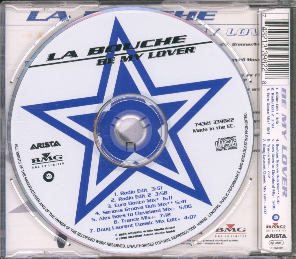 La Bouche - Be My Lover - Cd