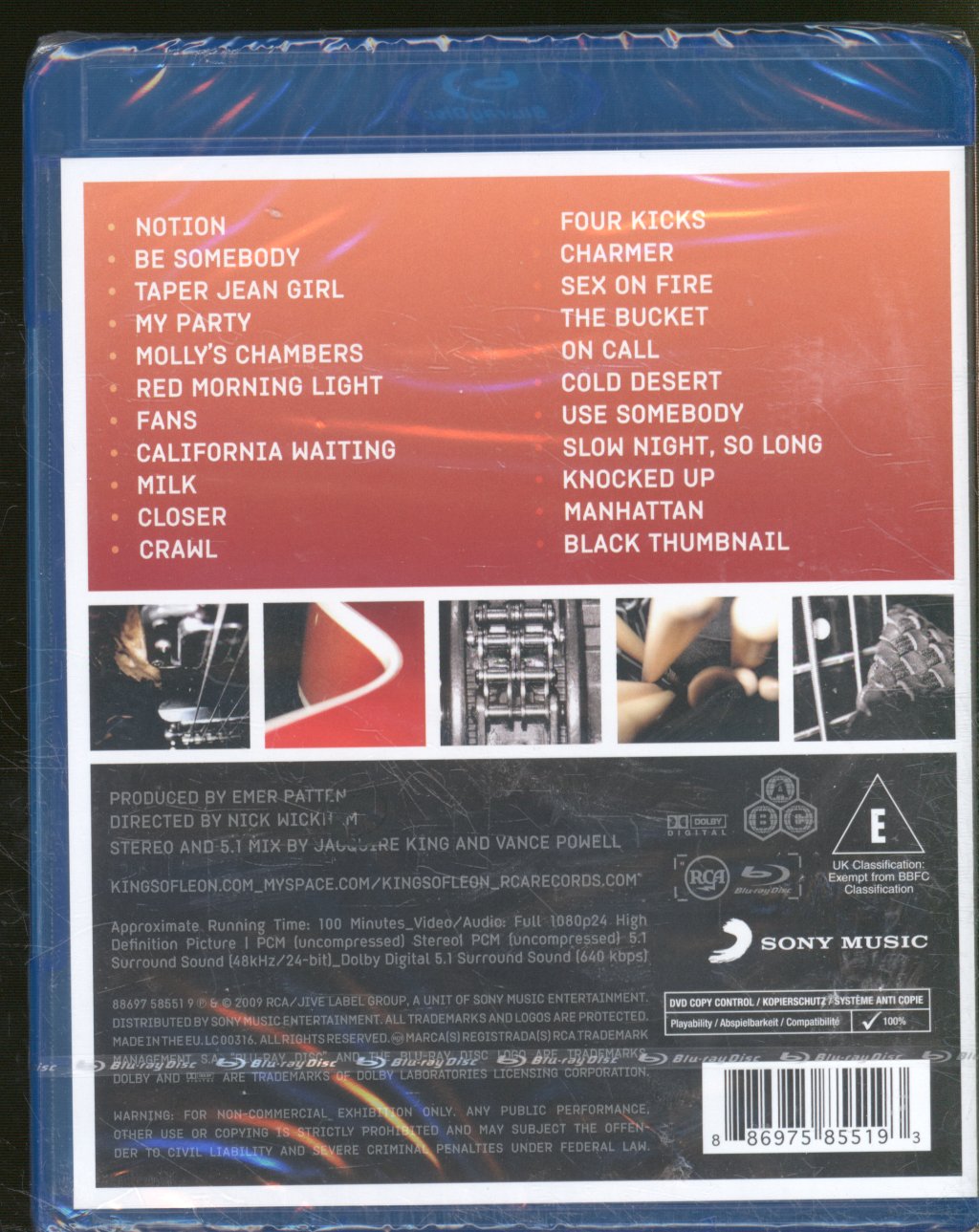 Kings Of Leon - Live At The O2 London, England - Blu-Ray