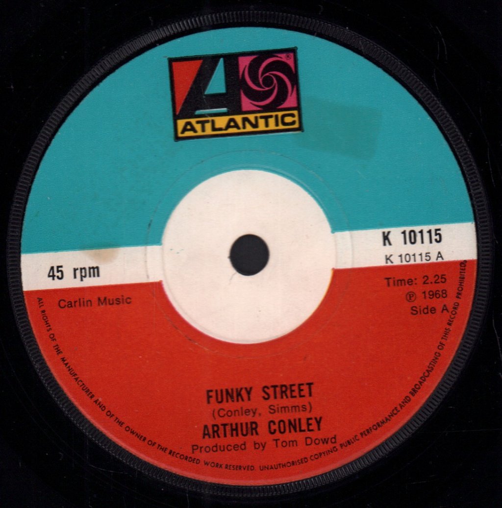 Arthur Conley - Funky Street - 7 Inch