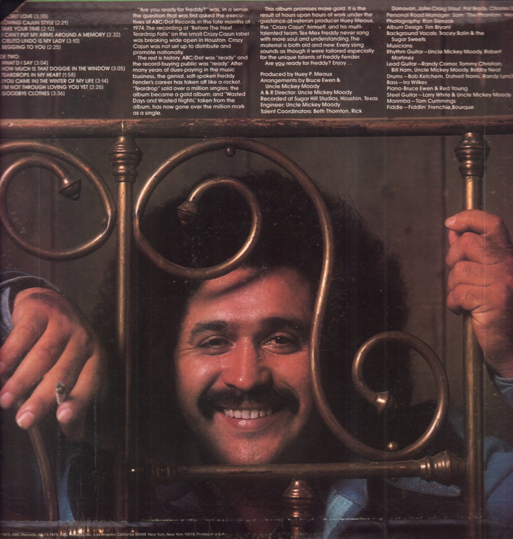 Freddy Fender - Are You Ready For Freddy - Lp