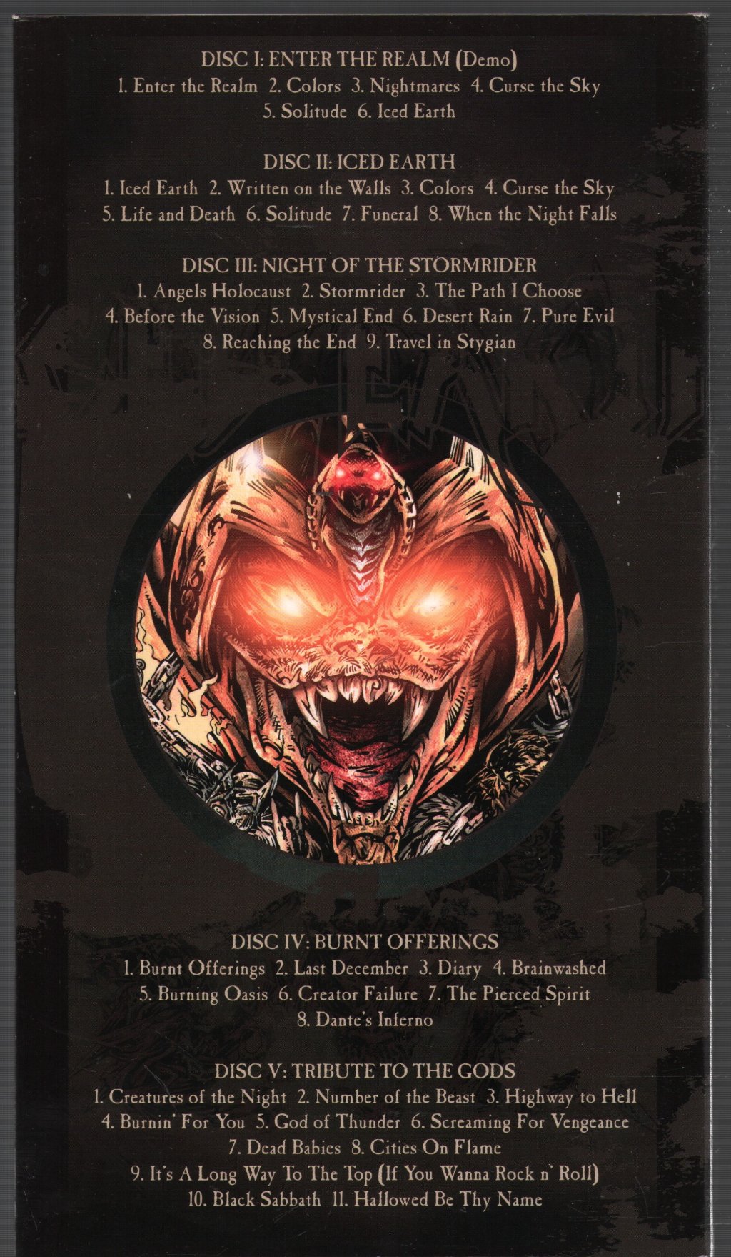 Iced Earth - Dark Genesis - Cd Set