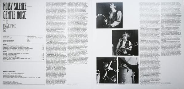 Dave Pike Set - Noisy Silence — Gentle Noise - Lp