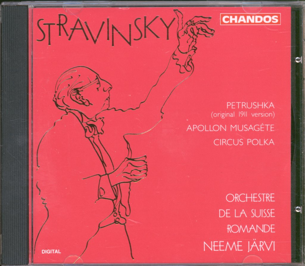 Orchestre De La Suisse Romande, Neeme Järvi - Stravinsky - Petrushka (Original 1911 Version), Apollon Musagète, Circus Polka - Cd
