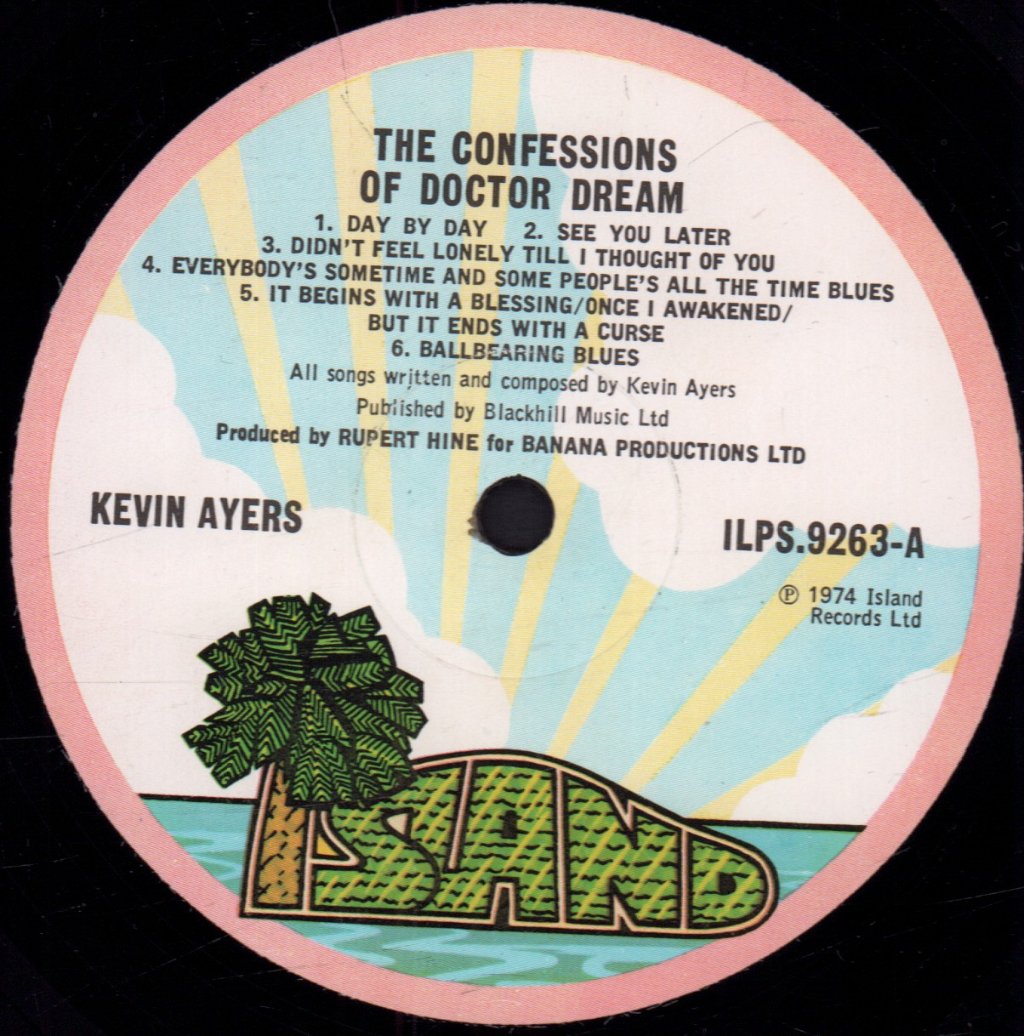 Kevin Ayers - Confessions Of Dr Dream - Lp