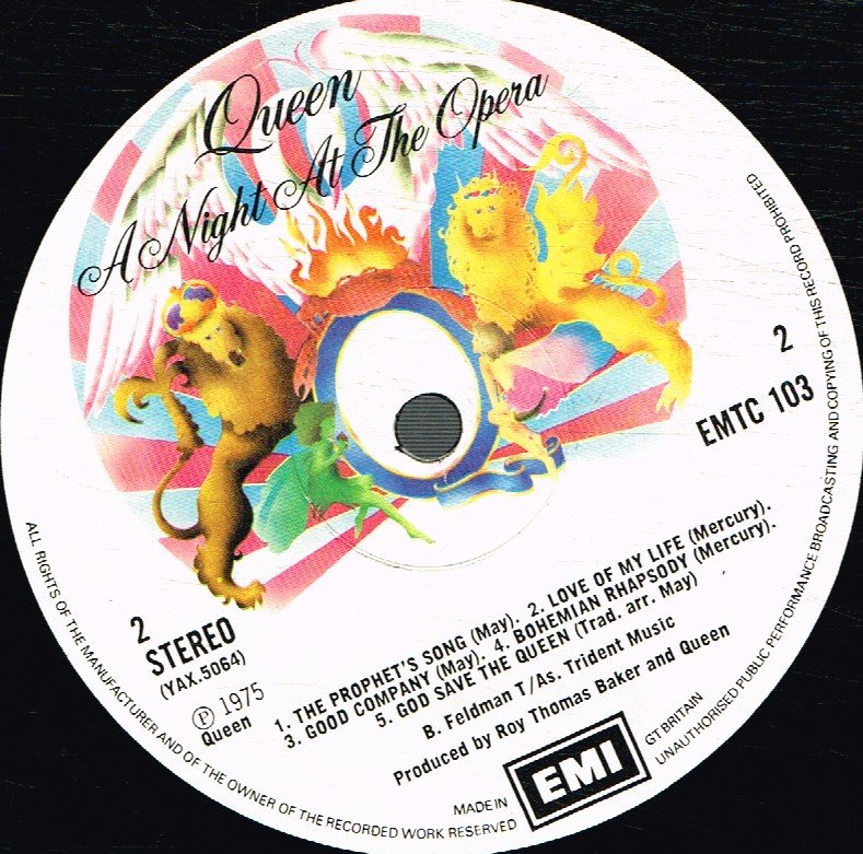 Queen - A Night At The Opera - Lp