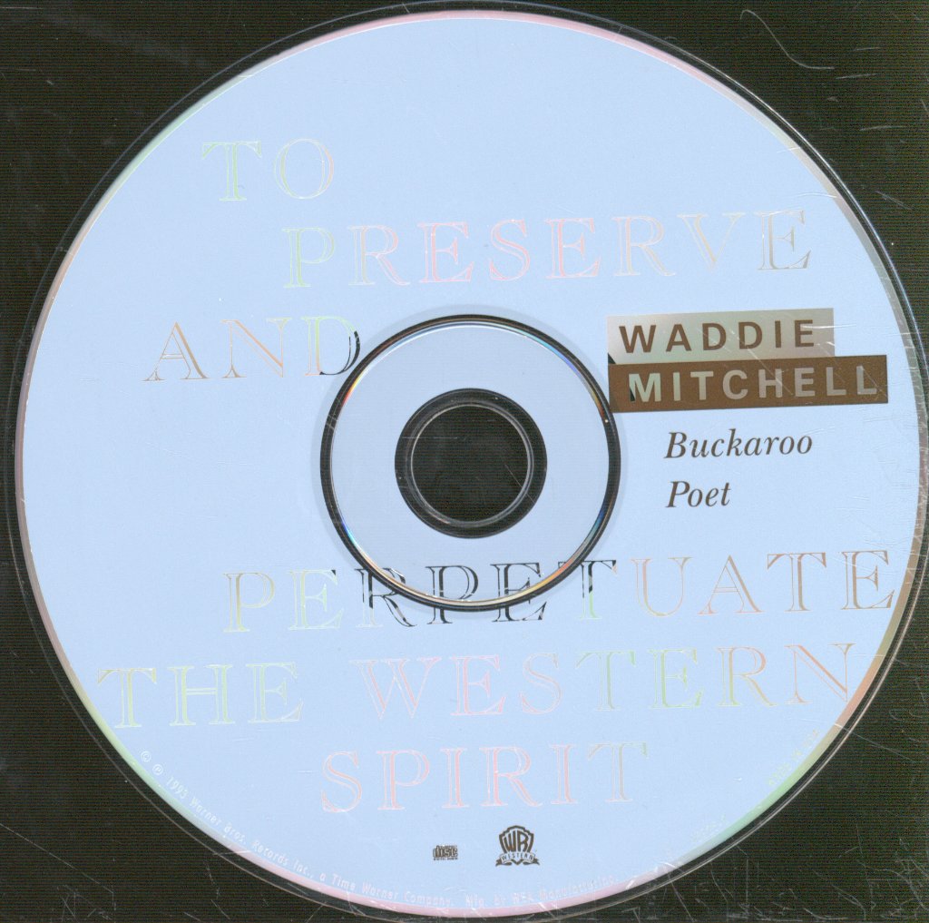 Waddie Mitchell - Buckaroo Poet - Cd