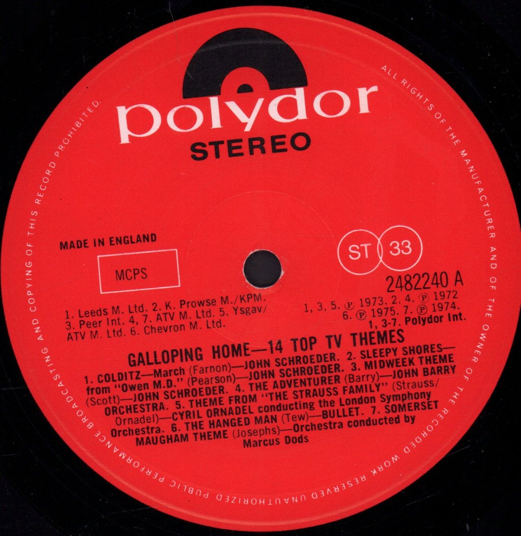Various Artists - Galloping Home - Lp
