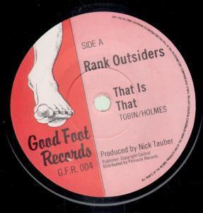 Rank Outsiders - That Is That - 7 Inch