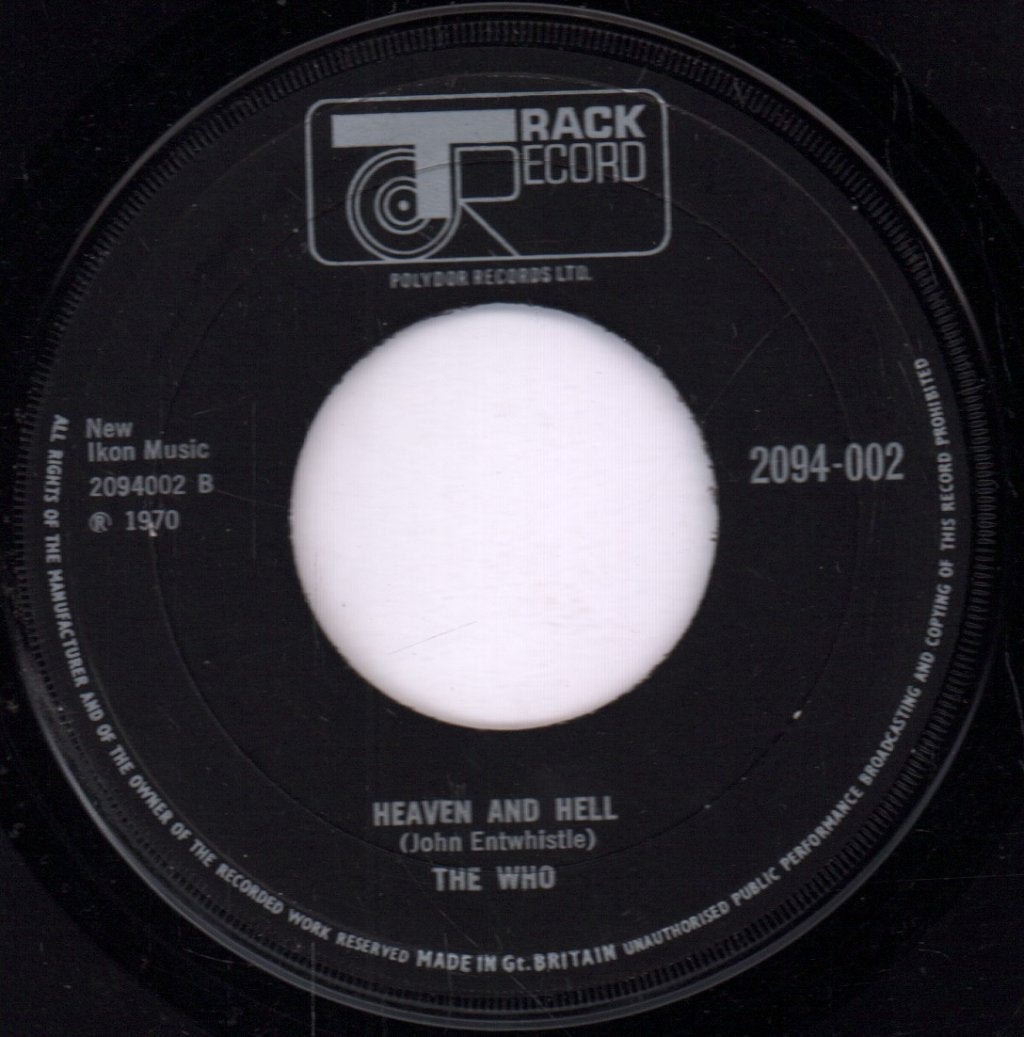 Who - Summertime Blues - 7 Inch