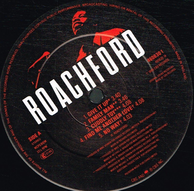 Roachford - Roachford - Lp