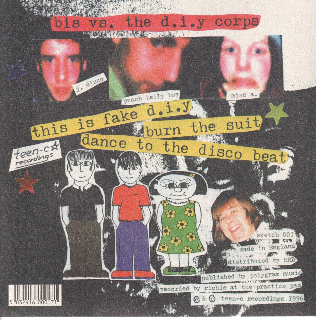 Bis - Vs The Diy Corps - 7 Inch