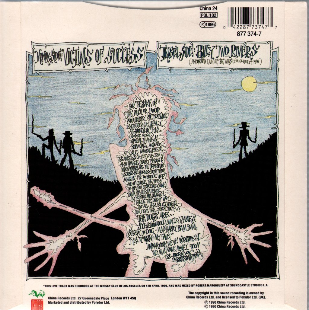 Dogs D'amour - Victims Of Success - 7 Inch