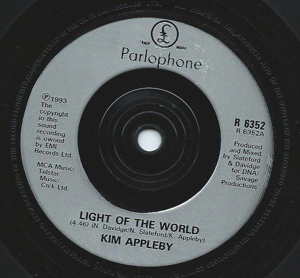 Kim Appleby - Light Of The World - 7 Inch