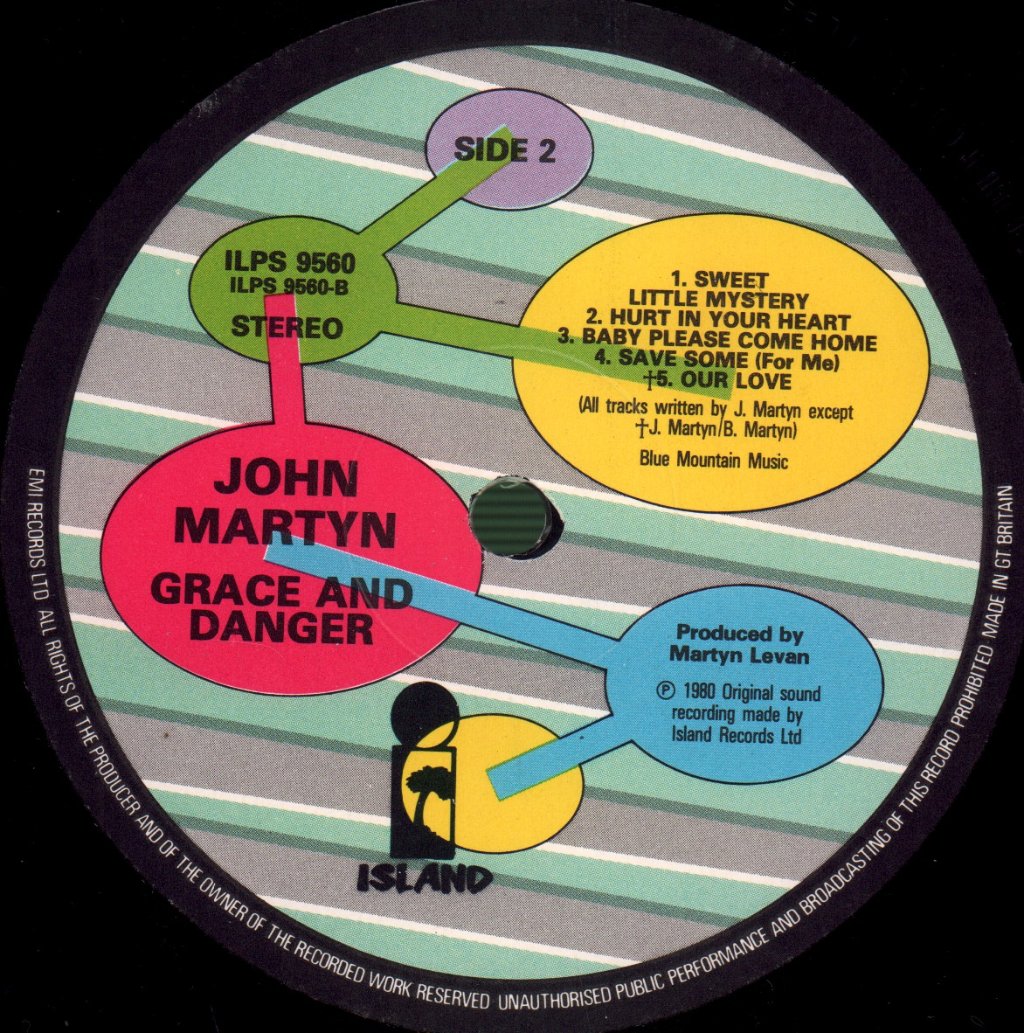 John Martyn - Grace & Danger - Lp
