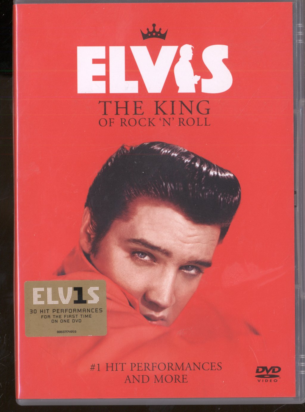 Elvis Presley - King Of Rock 'N' Roll (#1 Hit Performances And More) - Dvd