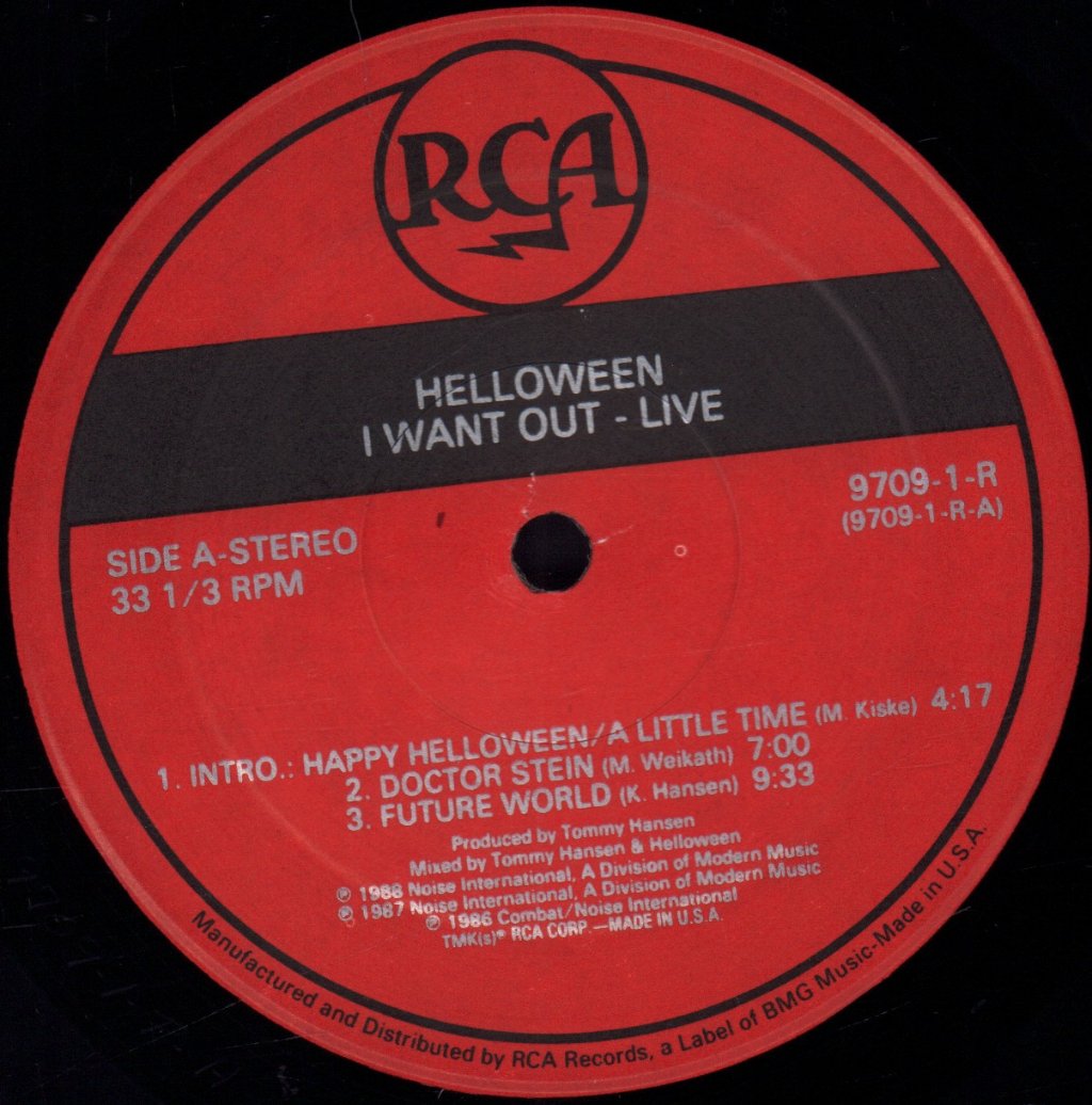 Helloween - I Want Out - Lp