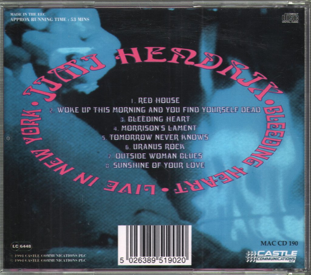 Jimi Hendrix - Bleeding Heart - Cd