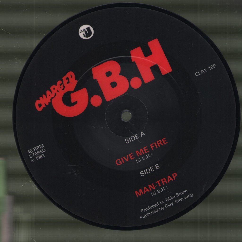 G.B.H. - Give Me Fire / Man-Trap - 7 Inch