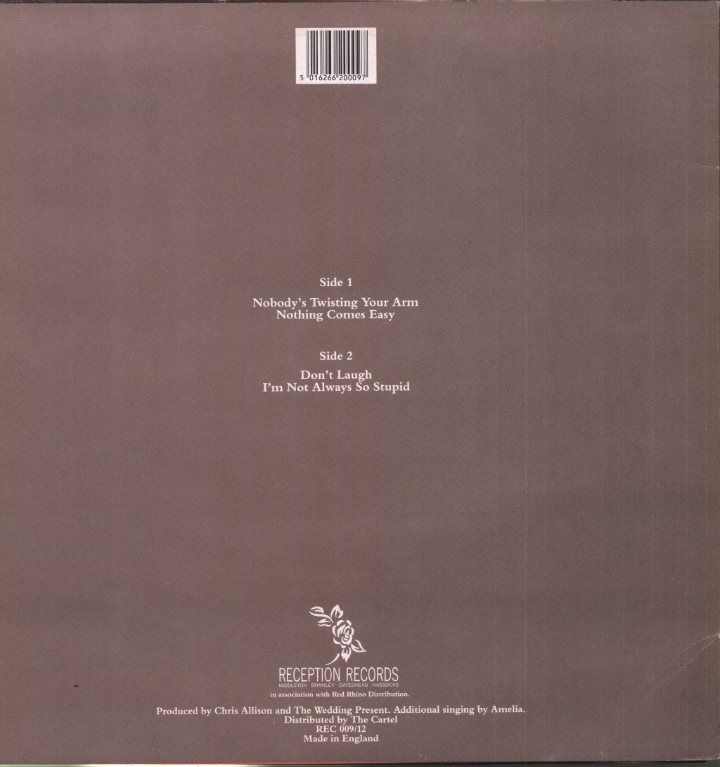 Wedding Present - Nobody's Twisting Your Arm - 12 Inch