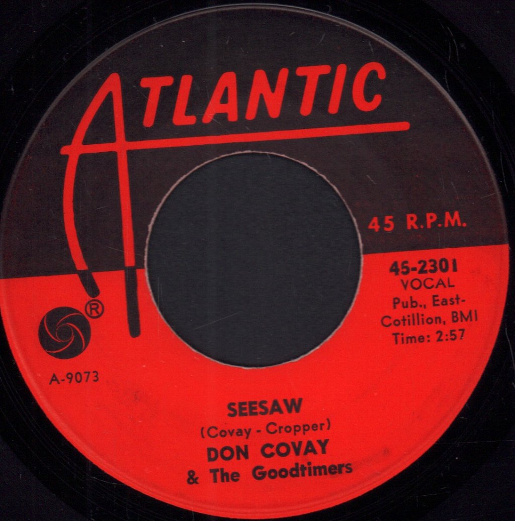 Don Covay & The Goodtimers - Seesaw - 7 Inch