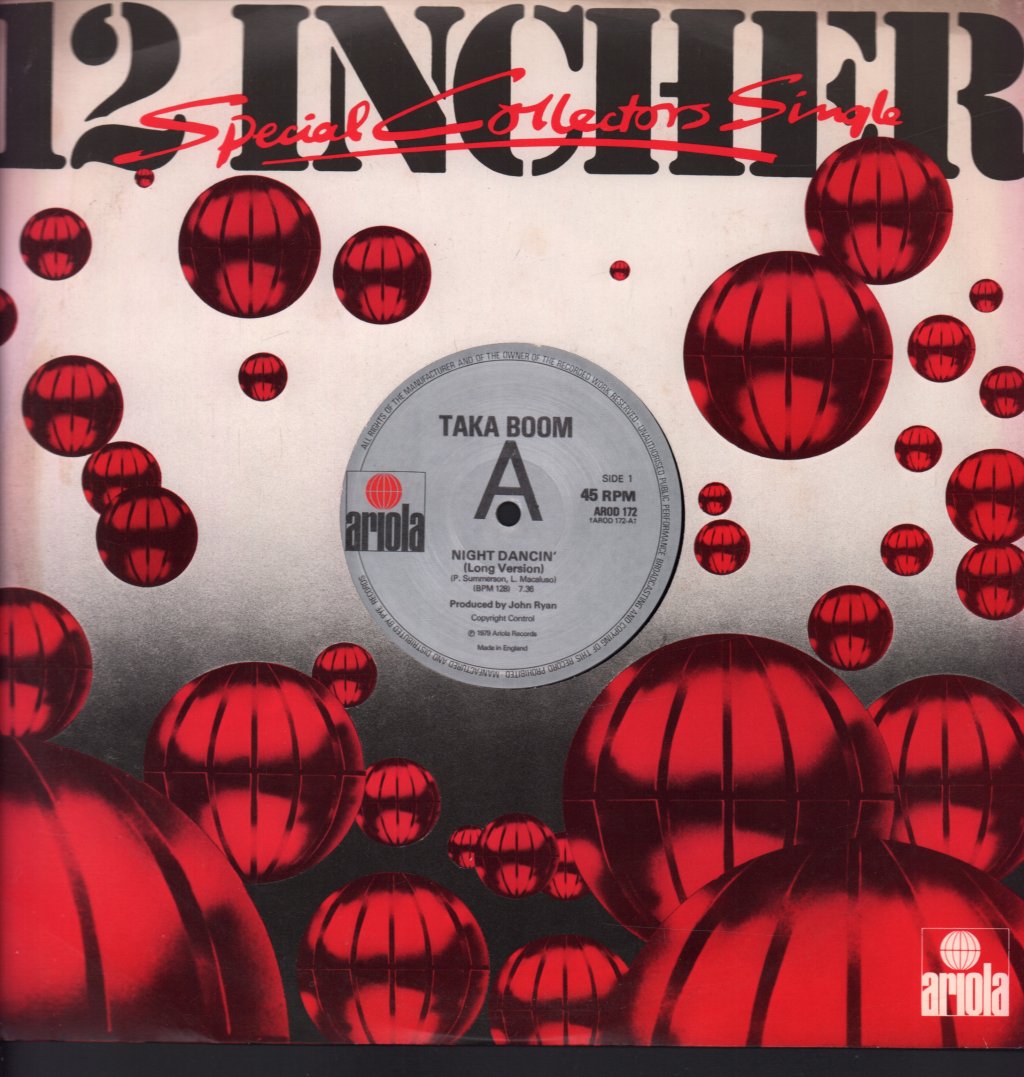 Taka Boom - Night Dancin' - 12 Inch