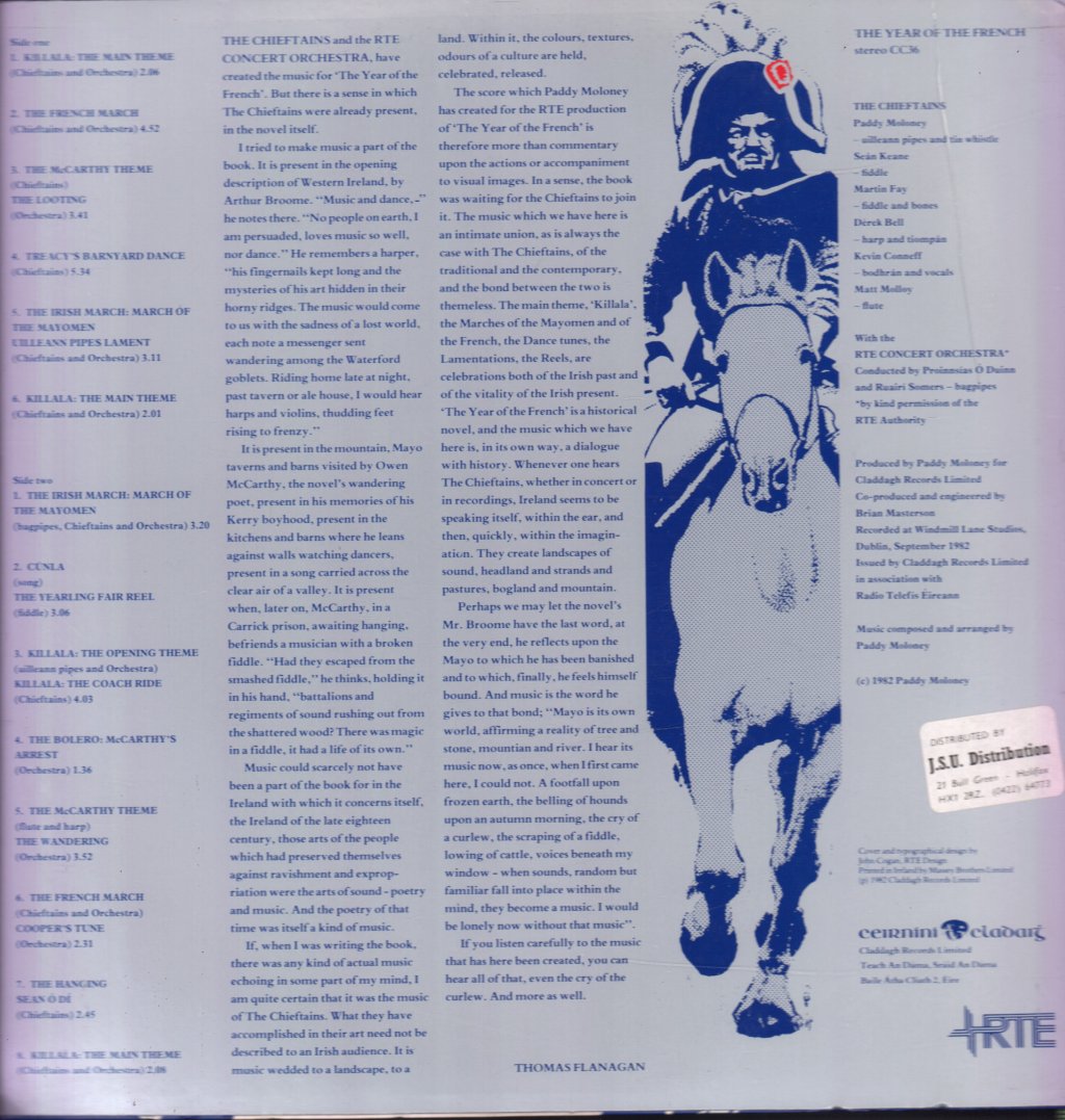 Chieftains - Year Of The French - Lp